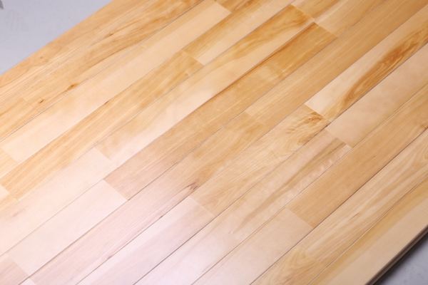 双层龙骨运动场木地板保养知识