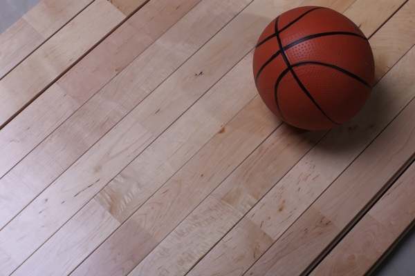 主辅龙骨体育运动木地板清洁保养