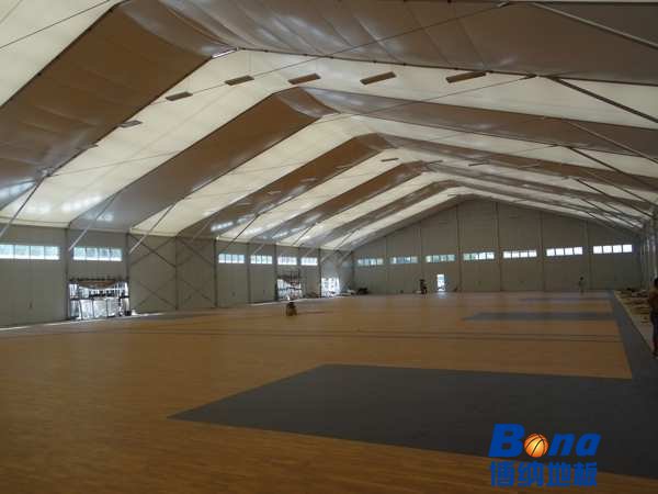 中等篮球运动木地板维护保养