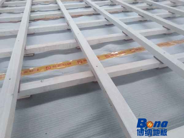 行业体育篮球木地板造价