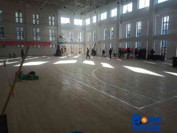 好看的体育篮球木地板每平米价格