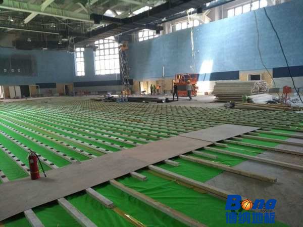 较好的体育运动木地板工程案例