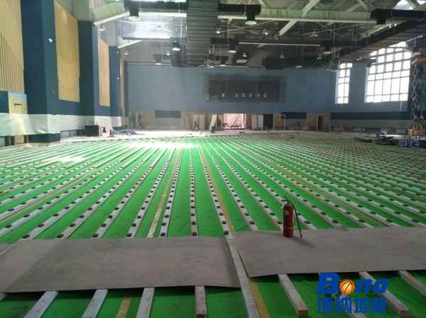 较好的体育运动木地板工程案例