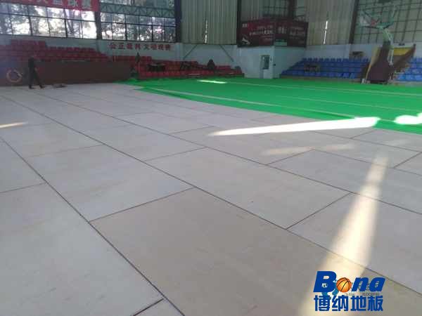 行业体育篮球木地板每平米价格